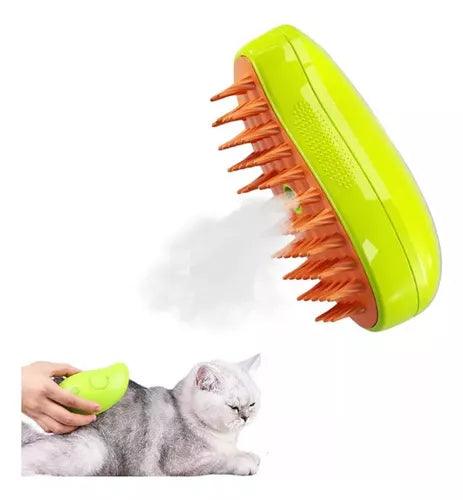 Escova de vapor para animais de estimação 3 em 1
