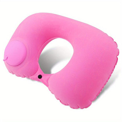 Almohada de Cuello Inflable | Descanso & Relajante para Viajes