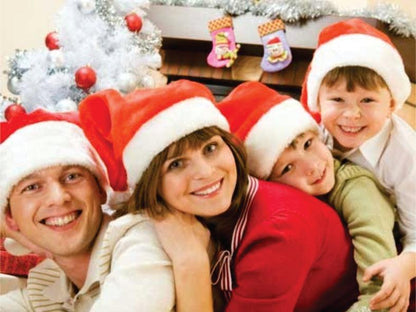 12 gorros de navidad | Cada gorro aproximadamente a $3.900