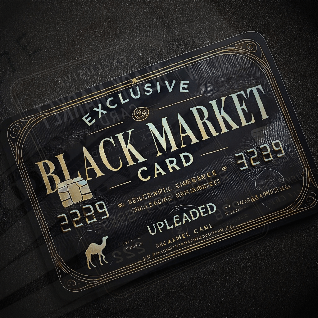 Exclusive Black Market Card