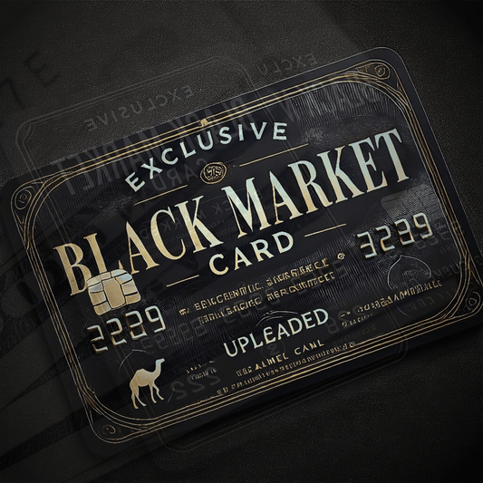 Exclusive Black Market Card