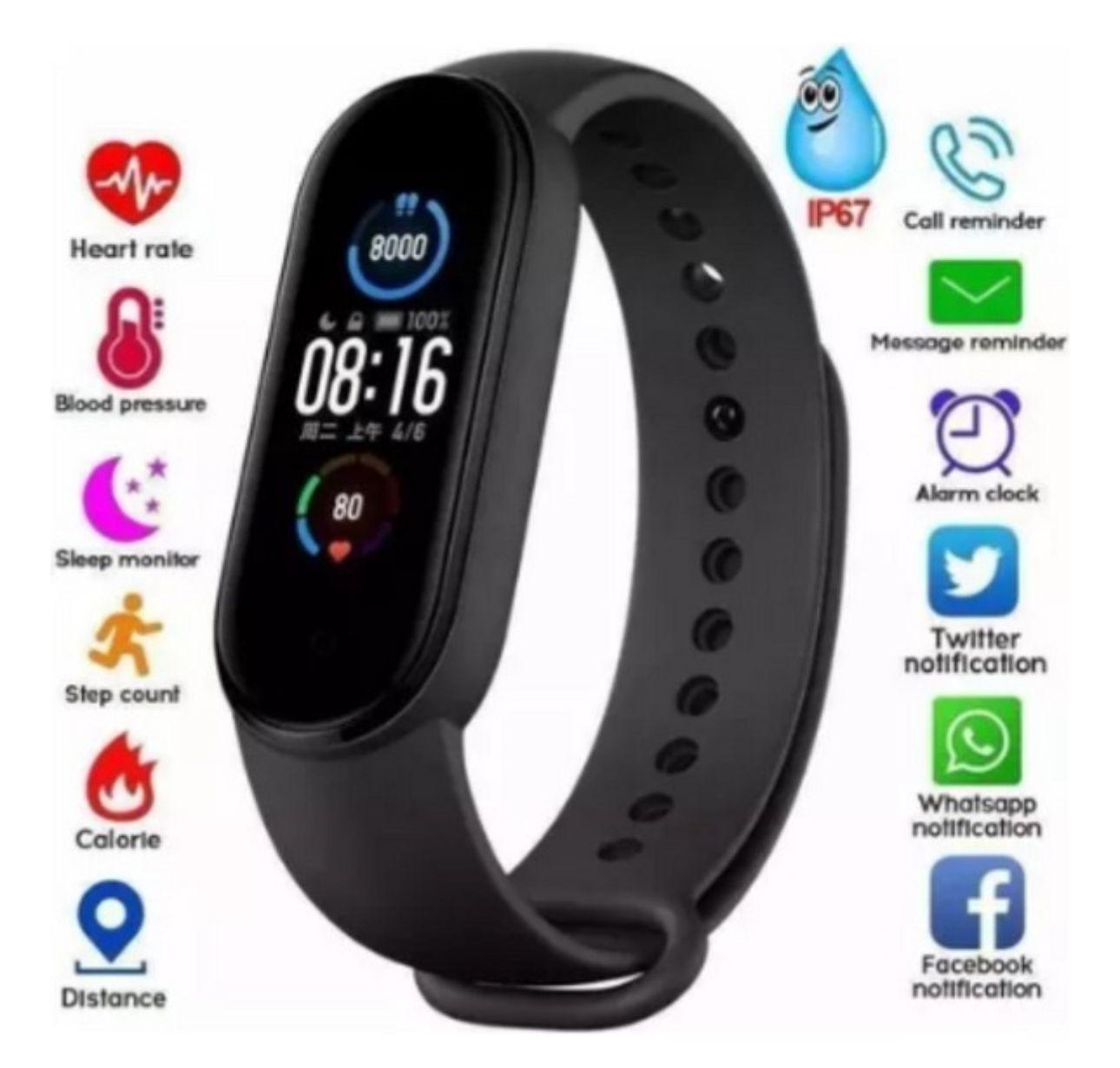 Pulsera Inteligente Smartband M7 Sensor