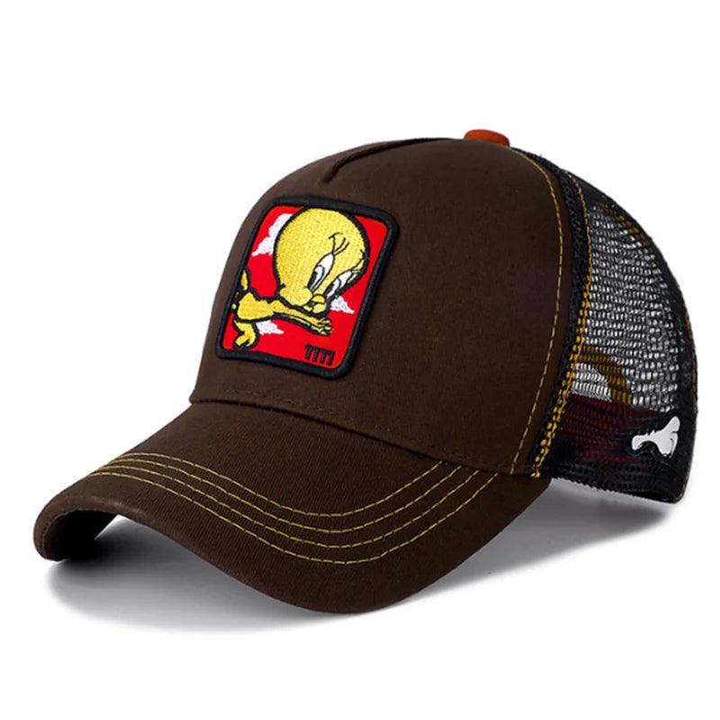 Hot Sale Unisex Anime Cartoon Cap High Quality Patch Draw Baseball Cap Men Trucker Hat