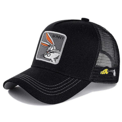 Hot Sale Unisex Anime Cartoon Cap High Quality Patch Draw Baseball Cap Men Trucker Hat