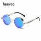 Metal Steampunk Sunglasses Men Women Fashion Round Glasses Brand Designer Vintage Sun Glasses High Quality Oculos de sol 2021