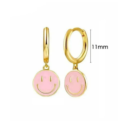 Pendientes de Aro de Plata Esterlina 925 con Cristal Rosa y Corazón, Joyería de Lujo para Mujer, Regalo Elegante y Premium