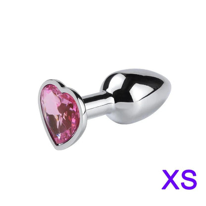 Mini Sexy Jelly Color Metal Anal Plug Anal Dilator for Adult Men and Women Fun Flirting Masturbation Masturbation Adult Toys Gay