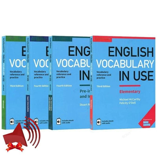 English Vocabulary In Use Collection Books English Test Preparation Professional Book Textbooks Free Audio in English