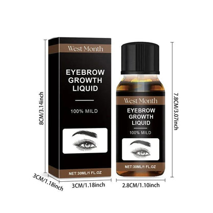 Eyebrow Growth Serum Eyelash Hair Growth Anti Hairs Loss Product Prevent Baldness Fuller Thicker Lengthening Eyebrow Makeup 30ml