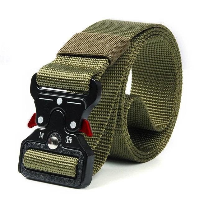 Men Belt Army Outdoor Hunting Tactical Multi Function Combat Survival High Quality Marine Corps Canvas For Nylon Male Luxury