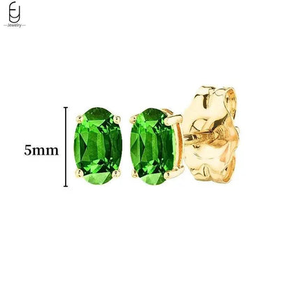 Pendientes de Aro con Corazón en Plata Esterlina 925 y Zirconia Verde, Joyería de Lujo para Mujer, Regalos Elegantes