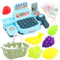 Simulation Shopping Cash House Toys Electronic Game Lighting And Sound Effects Supermarket Cashier Toys