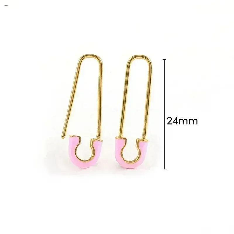 Pendientes de Aro de Plata Esterlina 925 con Cristal Rosa y Corazón, Joyería de Lujo para Mujer, Regalo Elegante y Premium