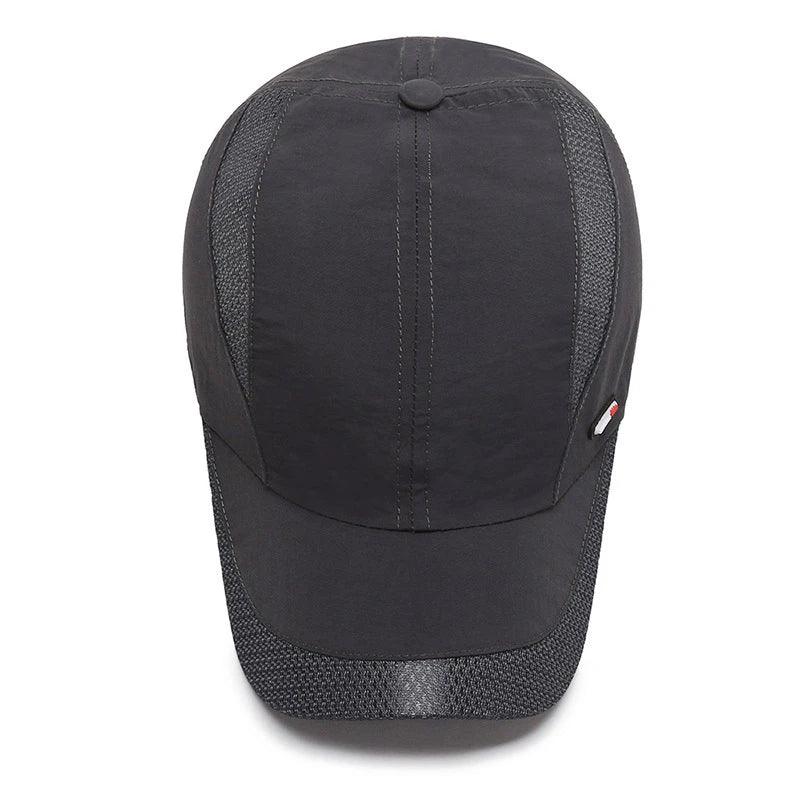 Cool Women Men Baseball Caps Female Male Mesh Snapback Hats Black White Sport Dad Fishing Hats Cap