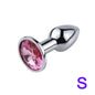 Mini Sexy Jelly Color Metal Anal Plug Anal Dilator for Adult Men and Women Fun Flirting Masturbation Masturbation Adult Toys Gay