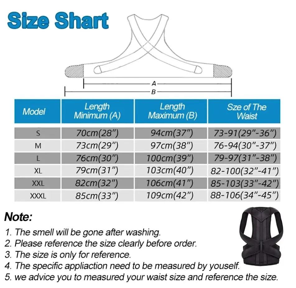 Corrector Postural Ajustable con Soporte Transpirable para Hombros y Cintura, Ideal para Niños y Niñas, Alivio Eficaz del Dolor de Espalda