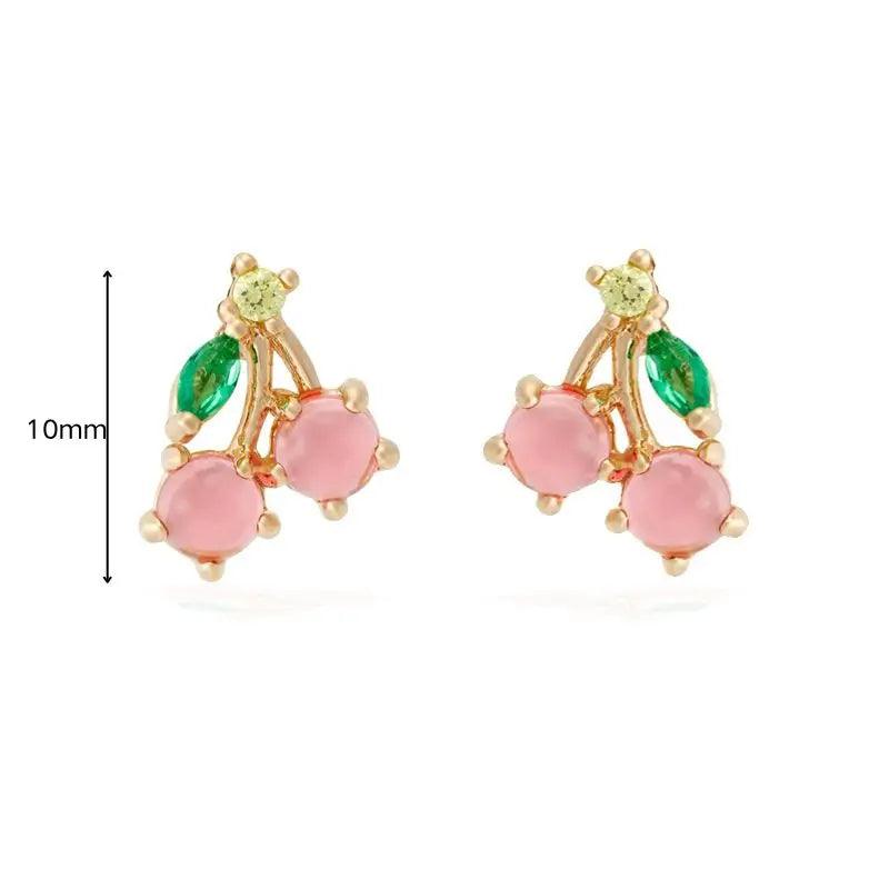 Pendientes de Aro de Plata Esterlina 925 con Cristal Rosa y Corazón, Joyería de Lujo para Mujer, Regalo Elegante y Premium