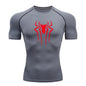 New Compression Shirt Men Fitness Gym Super Hero Sport Running T-Shirt Rashgard Tops Tee Quick Dry Short Sleeve T-Shirt For Men