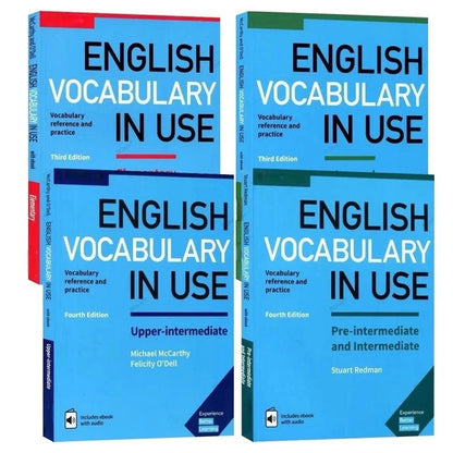 English Vocabulary In Use Collection Books English Test Preparation Professional Book Textbooks Free Audio in English