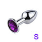 Mini Sexy Jelly Color Metal Anal Plug Anal Dilator for Adult Men and Women Fun Flirting Masturbation Masturbation Adult Toys Gay