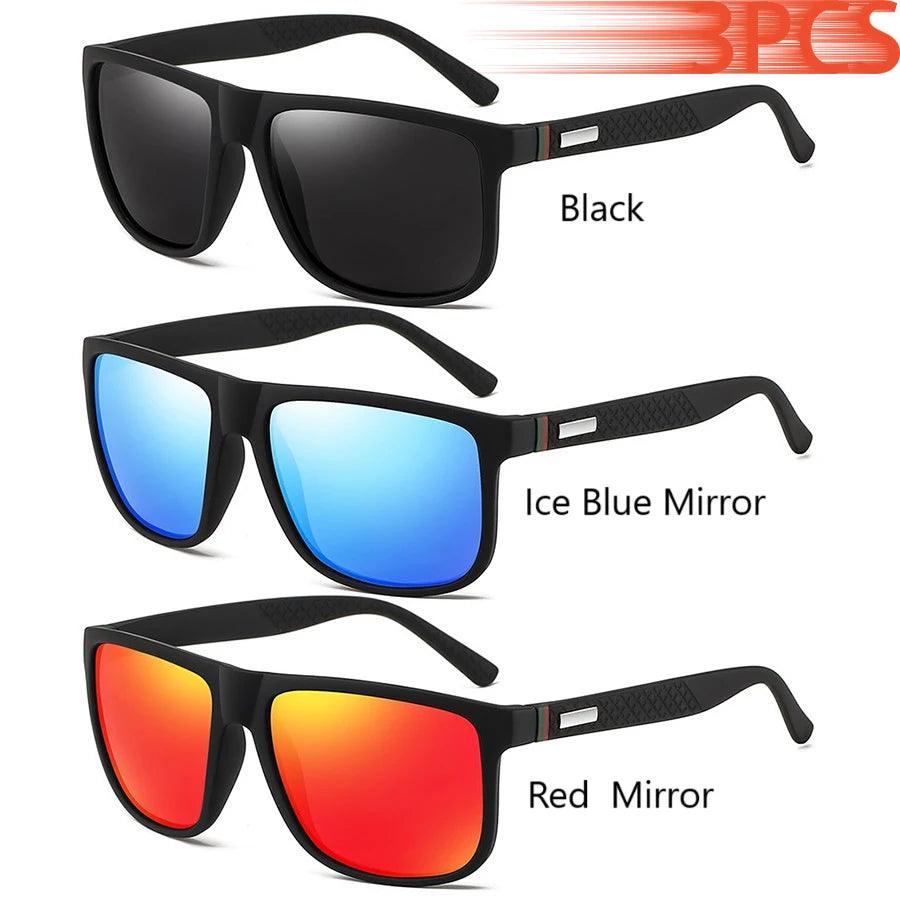 Fashion Vintage Square Sunglasses Men Women Luxury Brand Designer Men's Sun Glasses Driving Fishing UV400 Eyewear Man