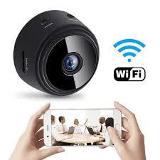 Mini Câmera Espiã Wifi Hd Suporte Magnético C